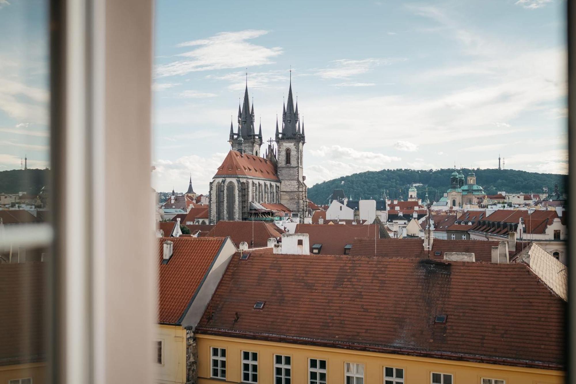 Dot 3 Bdr Apartment With Tyn Cathedral View & Ac Prague Exterior photo